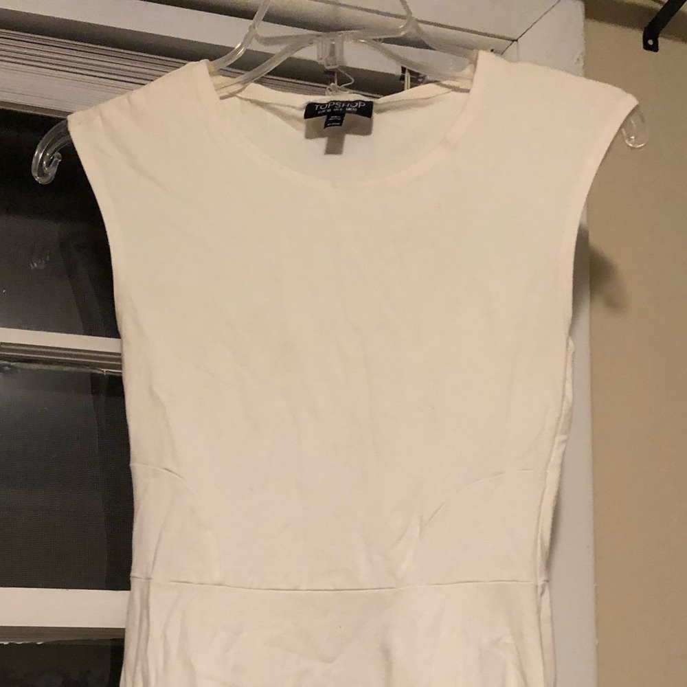 White Skater dress